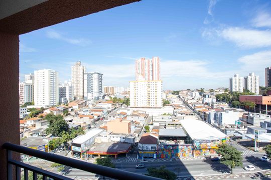 Varanda gourmet de apartamento à venda com 2 quartos, 56m² em Centro, Diadema