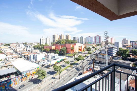 Varanda gourmet de apartamento à venda com 2 quartos, 56m² em Centro, Diadema