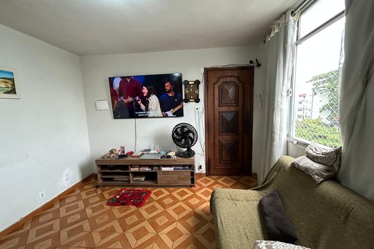 Sala de apartamento à venda com 3 quartos, 78m² em Inhaúma, Rio de Janeiro