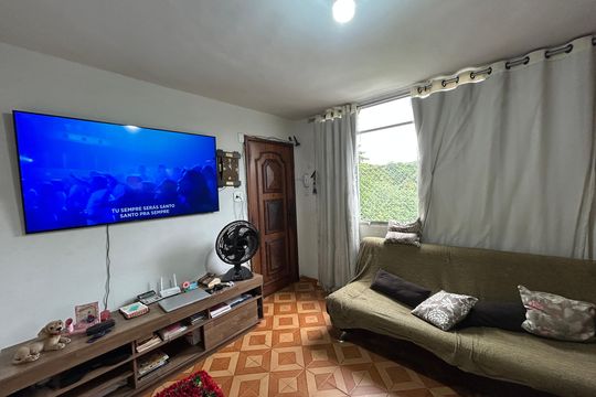 Sala de apartamento à venda com 3 quartos, 78m² em Inhaúma, Rio de Janeiro