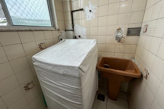 Área de Serviço de apartamento à venda com 3 quartos, 78m² em Inhaúma, Rio de Janeiro