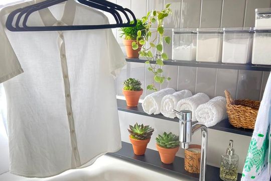 Área de serviço de apartamento à venda com 3 quartos, 106m² em Vila Anastácio, São Paulo