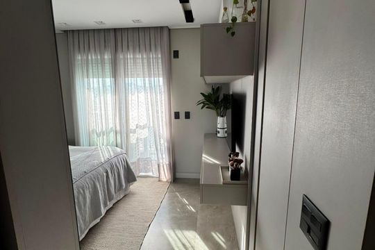 Quarto de apartamento à venda com 3 quartos, 106m² em Vila Anastácio, São Paulo