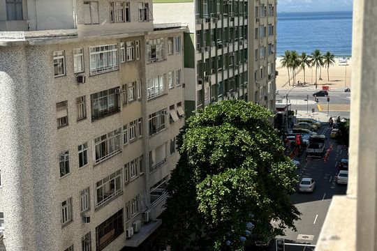 Vista  de apartamento para alugar com 1 quarto, 40m² em Copacabana, Rio de Janeiro