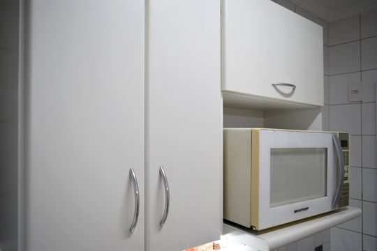 Cozinha de apartamento para alugar com 2 quartos, 52m² em Pinheiros, São Paulo