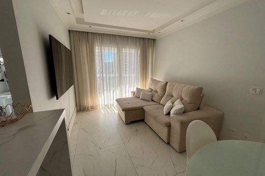 Sala de apartamento para alugar com 1 quarto, 50m² em Melville Empresarial Ii, Barueri
