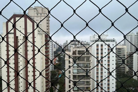 Vista Varanda de apartamento à venda com 4 quartos, 174m² em Campo Belo, São Paulo