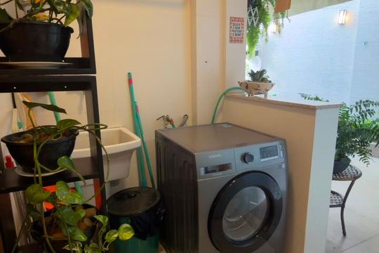 Área de serviço de apartamento à venda com 3 quartos, 140m² em Nova Granada, Belo Horizonte