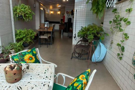 Área externa de apartamento à venda com 3 quartos, 140m² em Nova Granada, Belo Horizonte