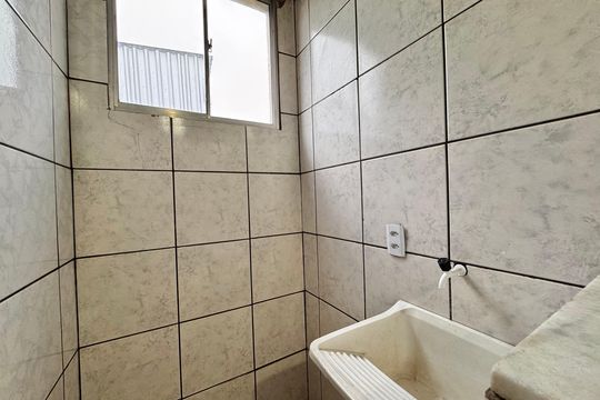 Cozinha e Área de Serviço de apartamento para alugar com 1 quarto, 60m² em Recreio dos Bandeirantes, Rio de Janeiro