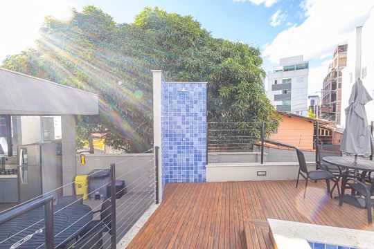 Área comum de apartamento à venda com 3 quartos, 193m² em Castelo, Belo Horizonte