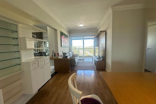 Sala de apartamento à venda com 3 quartos, 81m² em Melville Empresarial Ii, Barueri