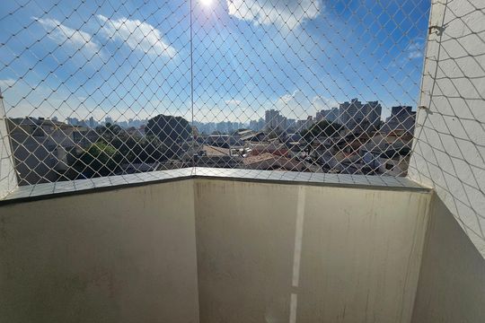 Varanda de apartamento à venda com 3 quartos, 106m² em Vila Valparaíso, Santo André