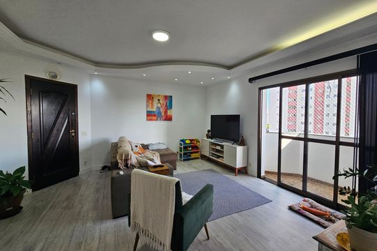 Apartamento à venda com 3 quartos, 106m² em Vila Valparaíso, Santo André