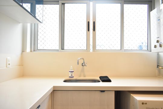 Área de Serviço de apartamento à venda com 3 quartos, 101m² em Vila Monte Alegre, São Paulo