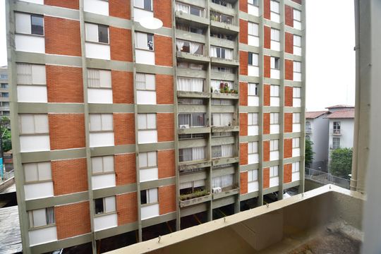 Sala - Vista de apartamento para alugar com 3 quartos, 100m² em Jardim Flamboyant, Campinas