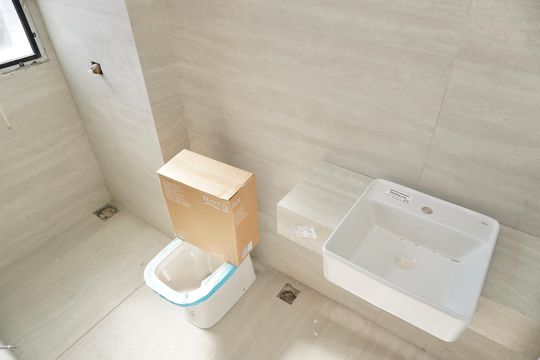Banheiro da Suíte 1 de apartamento à venda com 4 quartos, 156m² em Santo Antônio, Belo Horizonte