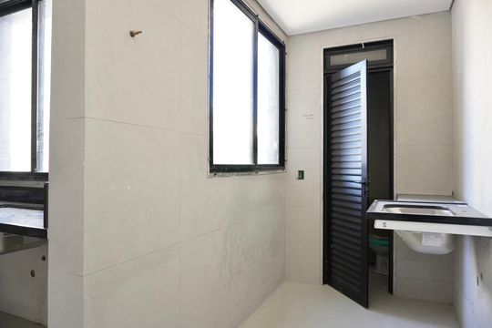 Área de Serviço de apartamento à venda com 4 quartos, 156m² em Santo Antônio, Belo Horizonte