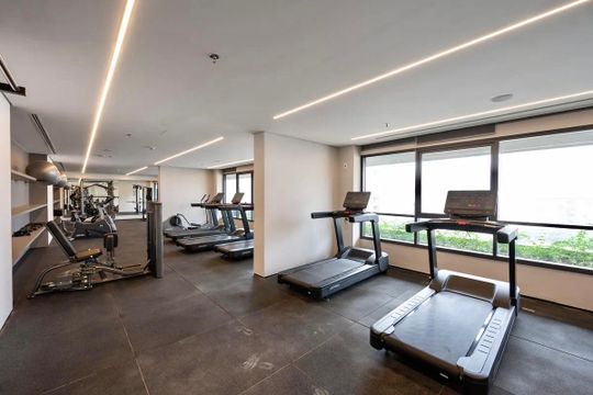 Área comum - Academia de apartamento à venda com 1 quarto, 27m² em Vila Clementino, São Paulo