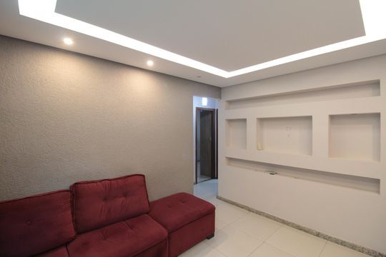 Sala de apartamento para alugar com 3 quartos, 113m² em Jardim Atlântico, Belo Horizonte