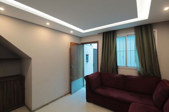 Sala de apartamento para alugar com 3 quartos, 113m² em Jardim Atlântico, Belo Horizonte