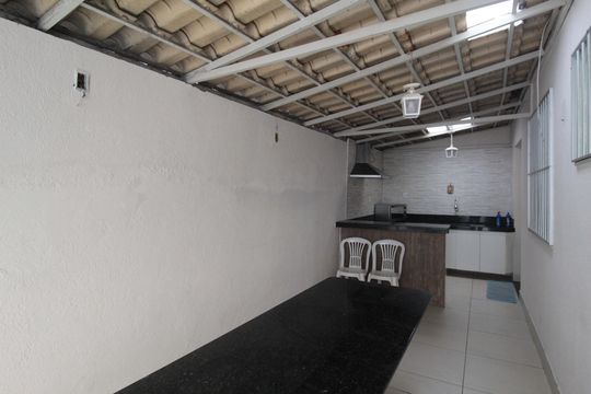 Área Gourmet de apartamento para alugar com 3 quartos, 113m² em Jardim Atlântico, Belo Horizonte