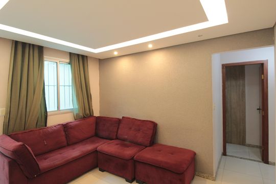 Sala de apartamento para alugar com 3 quartos, 113m² em Jardim Atlântico, Belo Horizonte