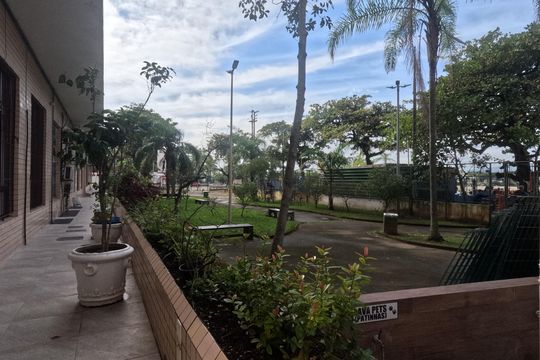 Área Comum - Espaço Verde de apartamento para alugar com 2 quartos, 90m² em José Menino, Santos