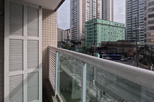  Sala de apartamento para alugar com 2 quartos, 90m² em José Menino, Santos