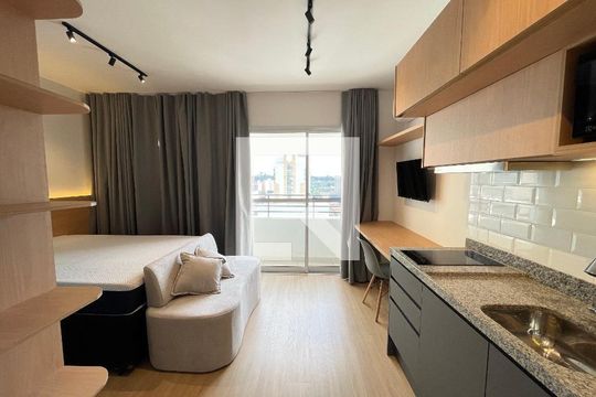 Sala/Quarto de apartamento para alugar com 1 quarto, 25m² em Butantã, São Paulo