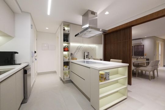 Cozinha de apartamento à venda com 3 quartos, 147m² em Vila Mariana, São Paulo