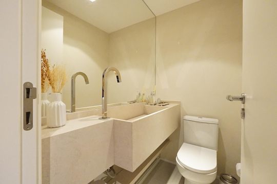 Lavabo de apartamento à venda com 3 quartos, 147m² em Vila Mariana, São Paulo