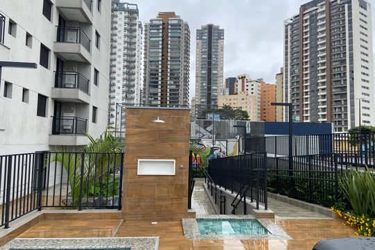 Área comum - Piscina de kitnet/studio à venda com 1 quarto, 25m² em Centro, Osasco
