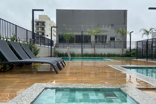 Área comum - Piscina de kitnet/studio à venda com 1 quarto, 25m² em Centro, Osasco