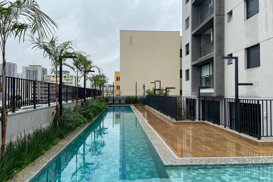 Área comum - Piscina de kitnet/studio à venda com 1 quarto, 25m² em Centro, Osasco