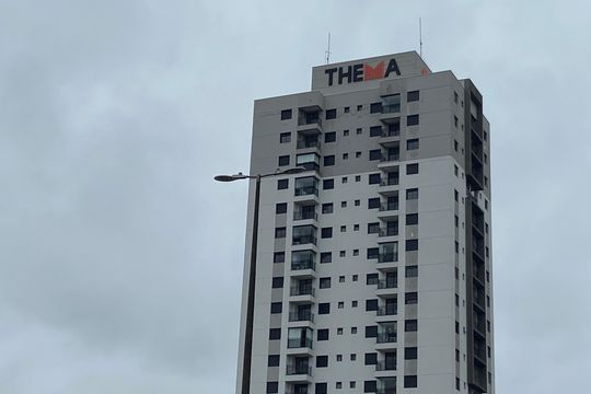 Fachada do bloco de kitnet/studio à venda com 1 quarto, 25m² em Centro, Osasco