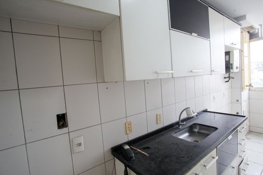 Cozinha de apartamento à venda com 2 quartos, 120m² em Taquara, Rio de Janeiro