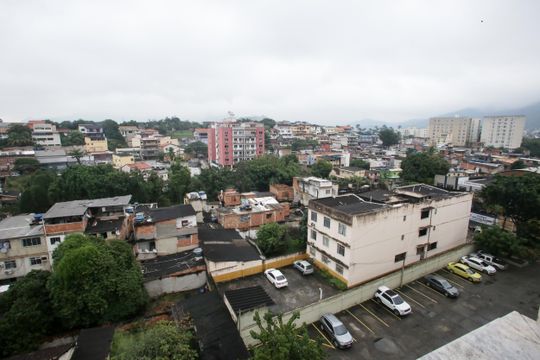 Vista da cobertura de apartamento à venda com 2 quartos, 120m² em Taquara, Rio de Janeiro
