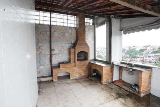 Churrasqueira de apartamento à venda com 2 quartos, 120m² em Taquara, Rio de Janeiro