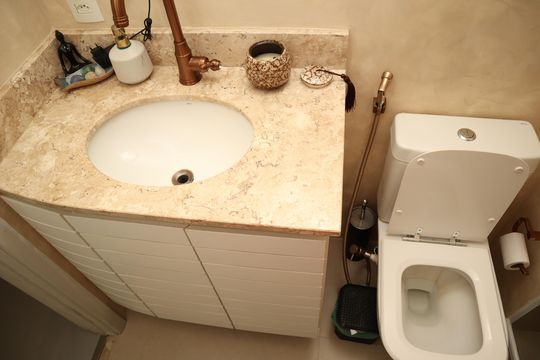 BANHEIRO 2 de apartamento à venda com 3 quartos, 152m² em Recreio dos Bandeirantes, Rio de Janeiro