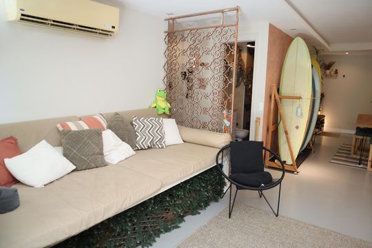 SALA de apartamento à venda com 3 quartos, 152m² em Recreio dos Bandeirantes, Rio de Janeiro