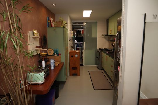 COZINHA de apartamento à venda com 3 quartos, 152m² em Recreio dos Bandeirantes, Rio de Janeiro