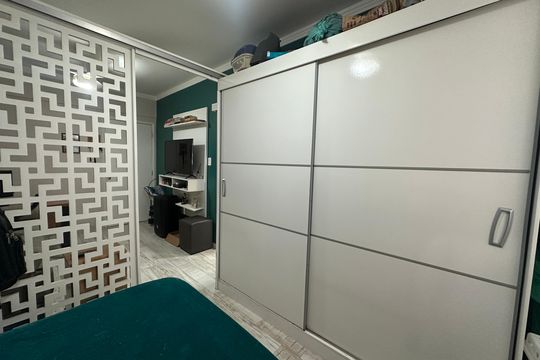 Quarto de apartamento para alugar com 1 quarto, 32m² em Centro, São Vicente