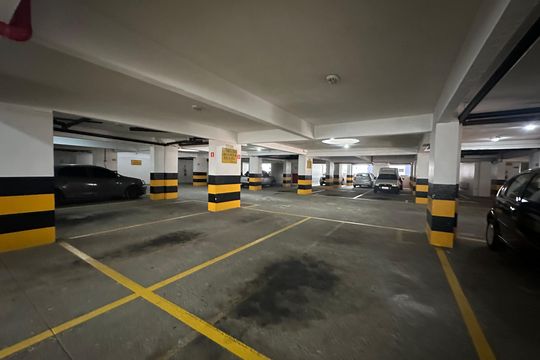 Garagem de apartamento para alugar com 1 quarto, 32m² em Centro, São Vicente
