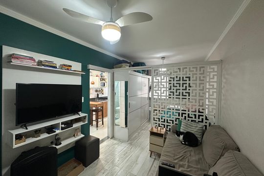 Apartamento para alugar com 1 quarto, 32m² em Centro, São Vicente
