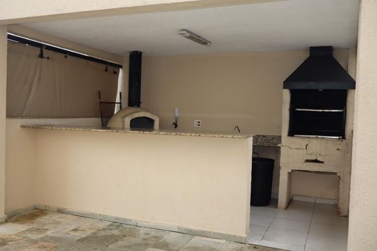 Área comum - Churrasqueira de apartamento à venda com 2 quartos, 53m² em Quinta da Paineira, São Paulo