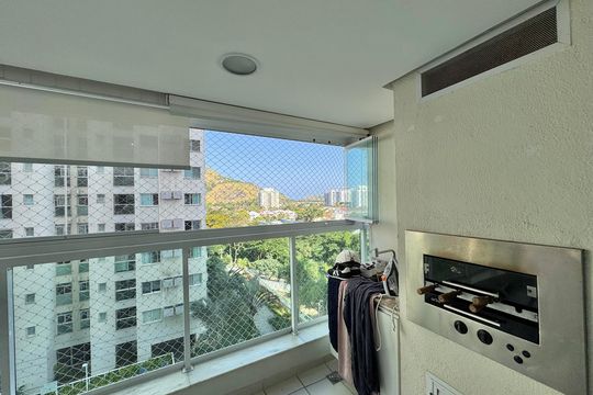Varanda de apartamento para alugar com 3 quartos, 94m² em Recreio dos Bandeirantes, Rio de Janeiro