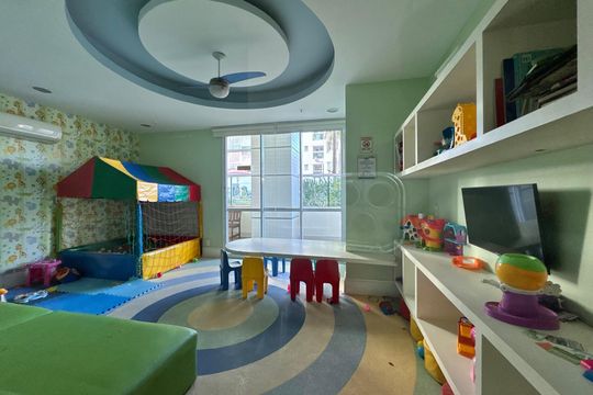Área comum de apartamento para alugar com 3 quartos, 94m² em Recreio dos Bandeirantes, Rio de Janeiro