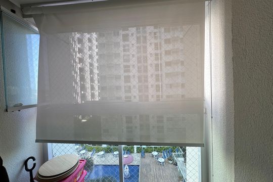 Suíte - Varanda de apartamento para alugar com 3 quartos, 94m² em Recreio dos Bandeirantes, Rio de Janeiro