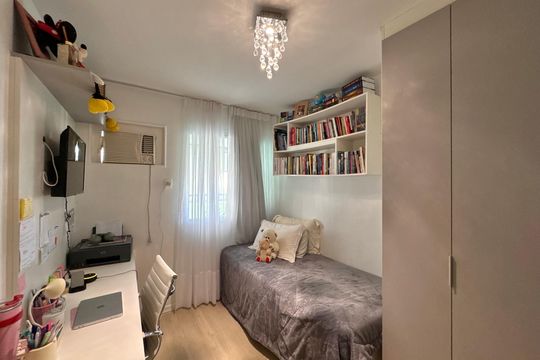 Quarto 2 de apartamento para alugar com 3 quartos, 94m² em Recreio dos Bandeirantes, Rio de Janeiro